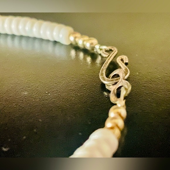 Native American Shell Disc and Turquoise Necklace - Picture 14 of 16